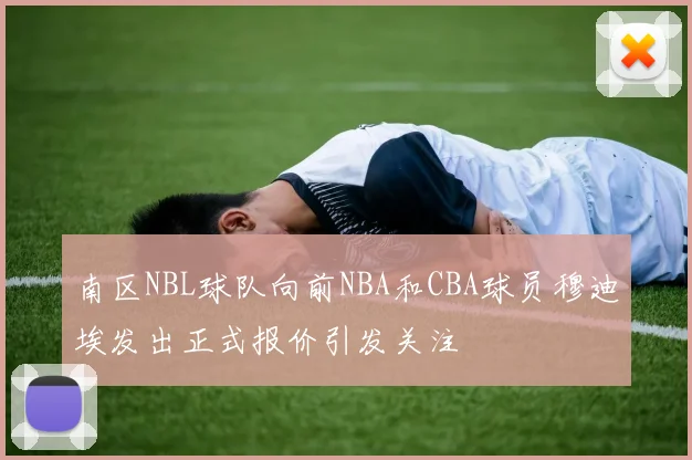 南区NBL球队向前NBA和CBA球员穆迪埃发出正式报价引发关注